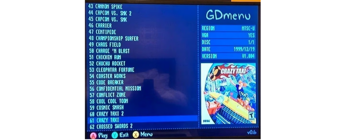 512 gigabyte Preloaded SD card for GDEMU Gdi Cdi with USA shipping 431 games full library