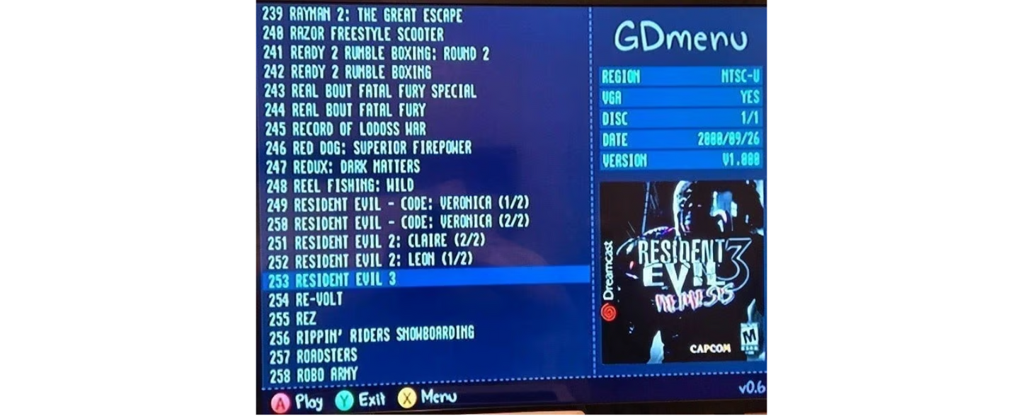 512 gigabyte Preloaded SD card for GDEMU Gdi Cdi with USA shipping 431 games full library