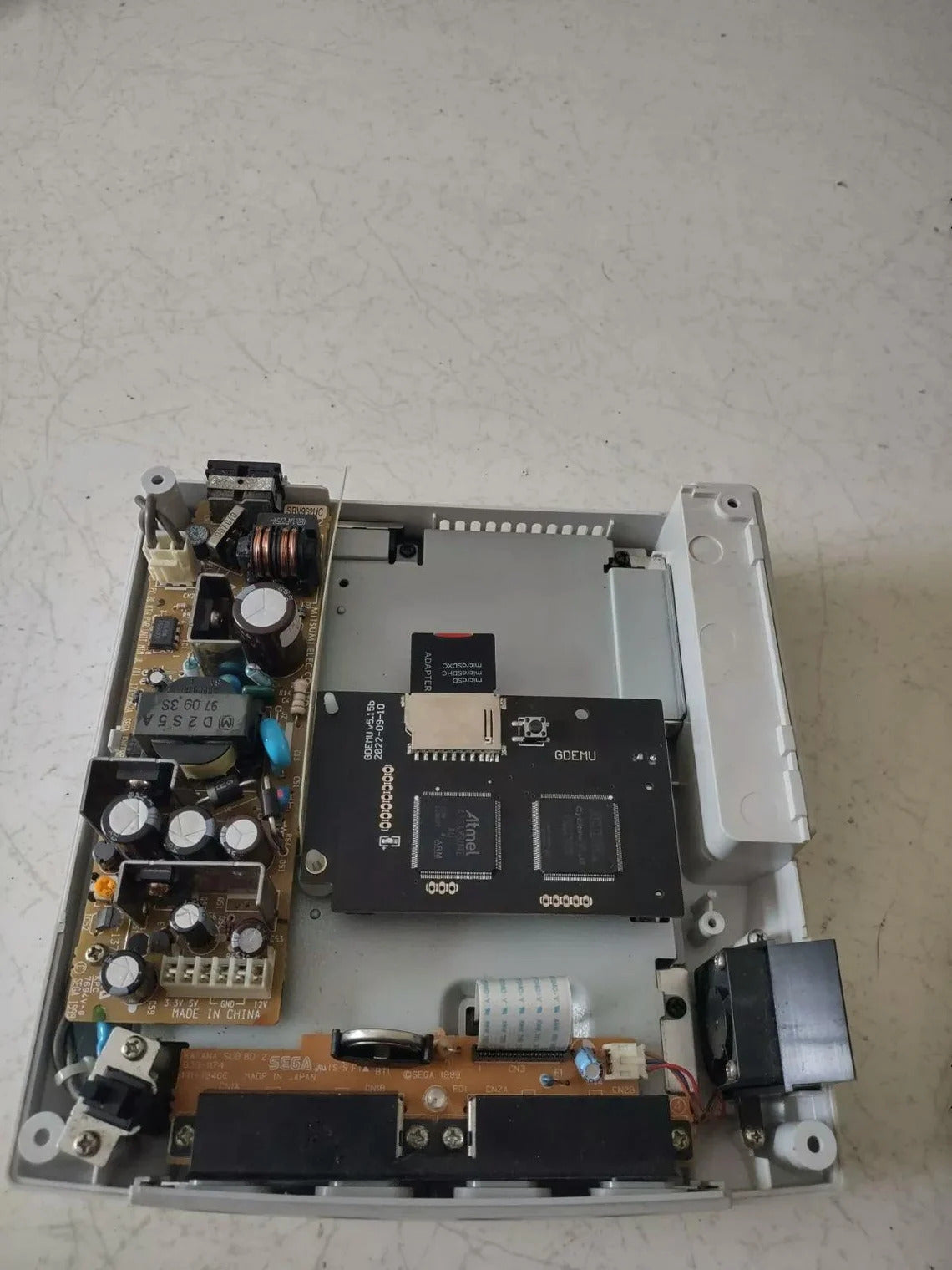 Modded GDEMU Sega Dreamcast Console - 512 gigabyte microSD 431 games