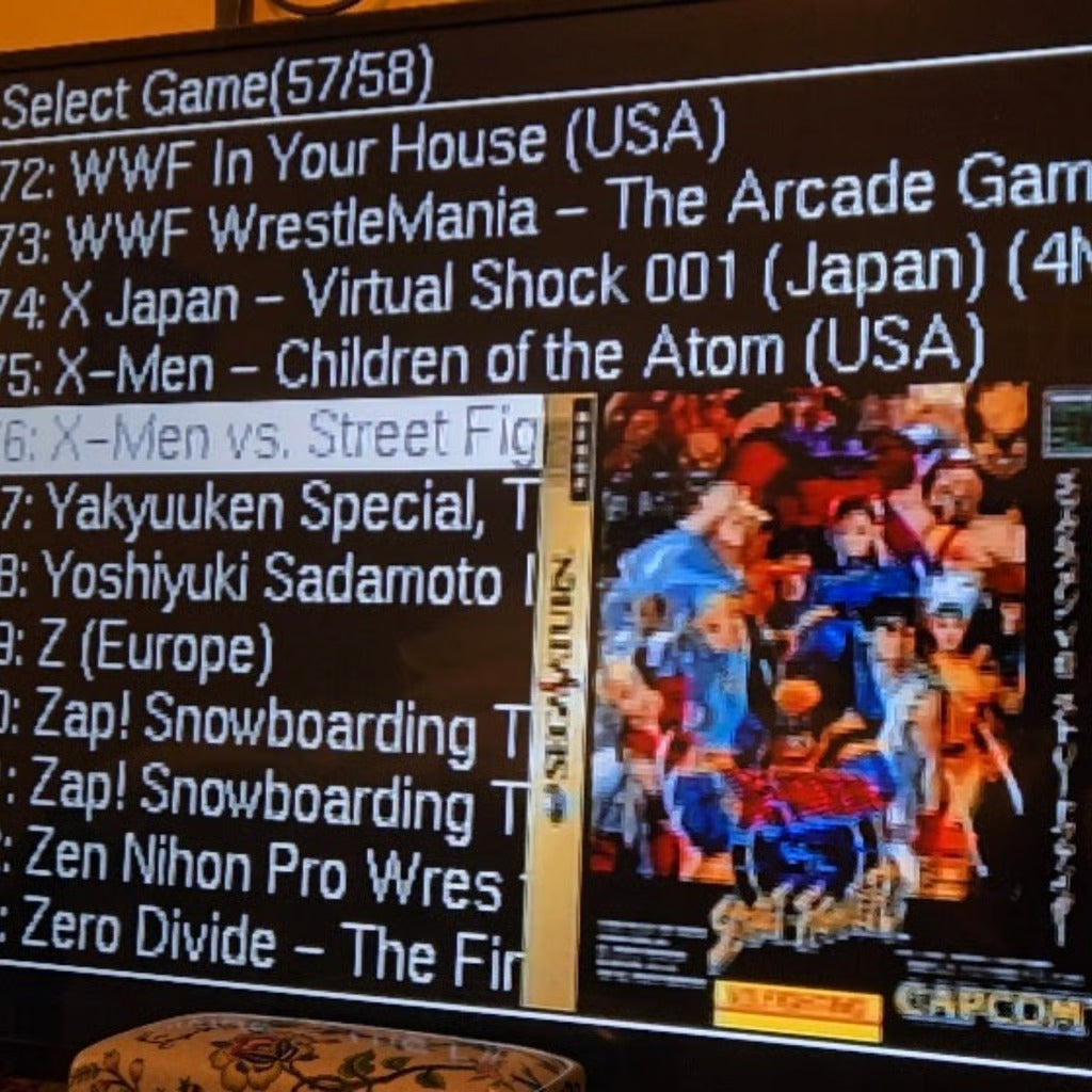 512GB Micro SD card for Saroo Sega Saturn preinstall 652 games USA and Japanese